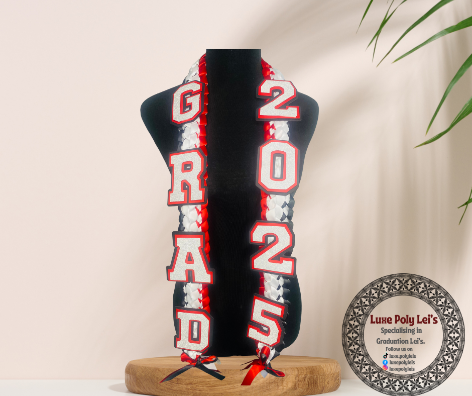 Maori Inspired Graduation Sash Lei