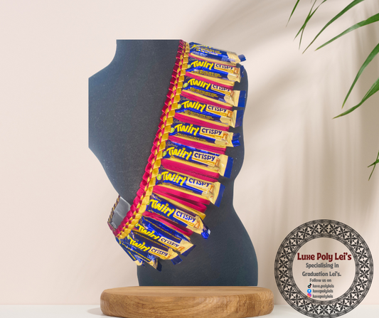 Cadbury Twirl Crispy Kahoa Lole - Graduation Lei