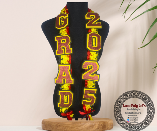 Aboriginal Inspired Graduation Sash Lei