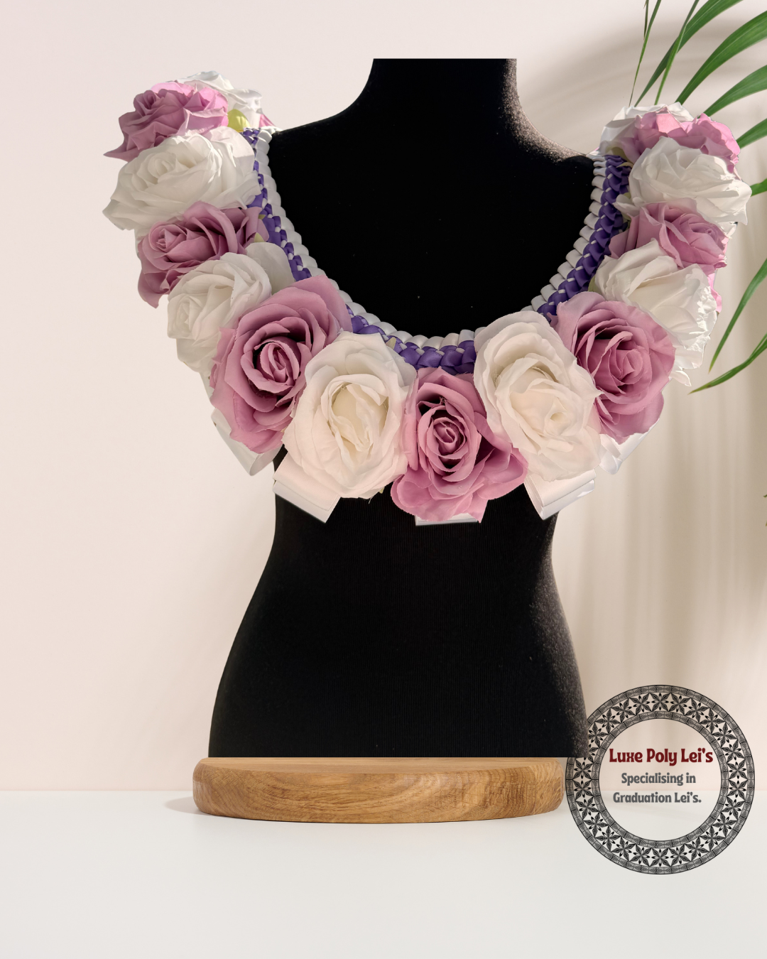 Artificial Roses Floral Lei