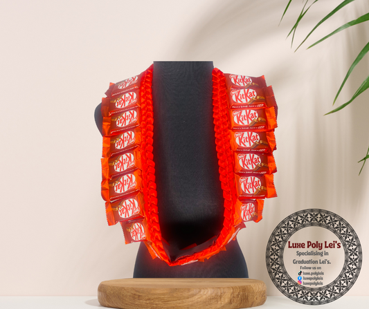 Red Kitkat - Graduation Lei