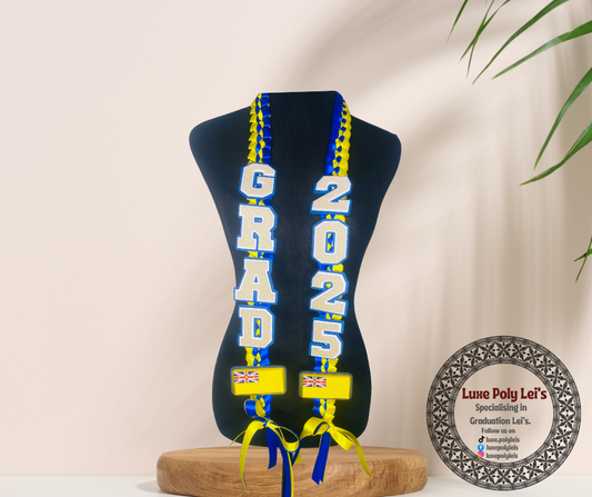 Niuean Single Braided Grad Sash
